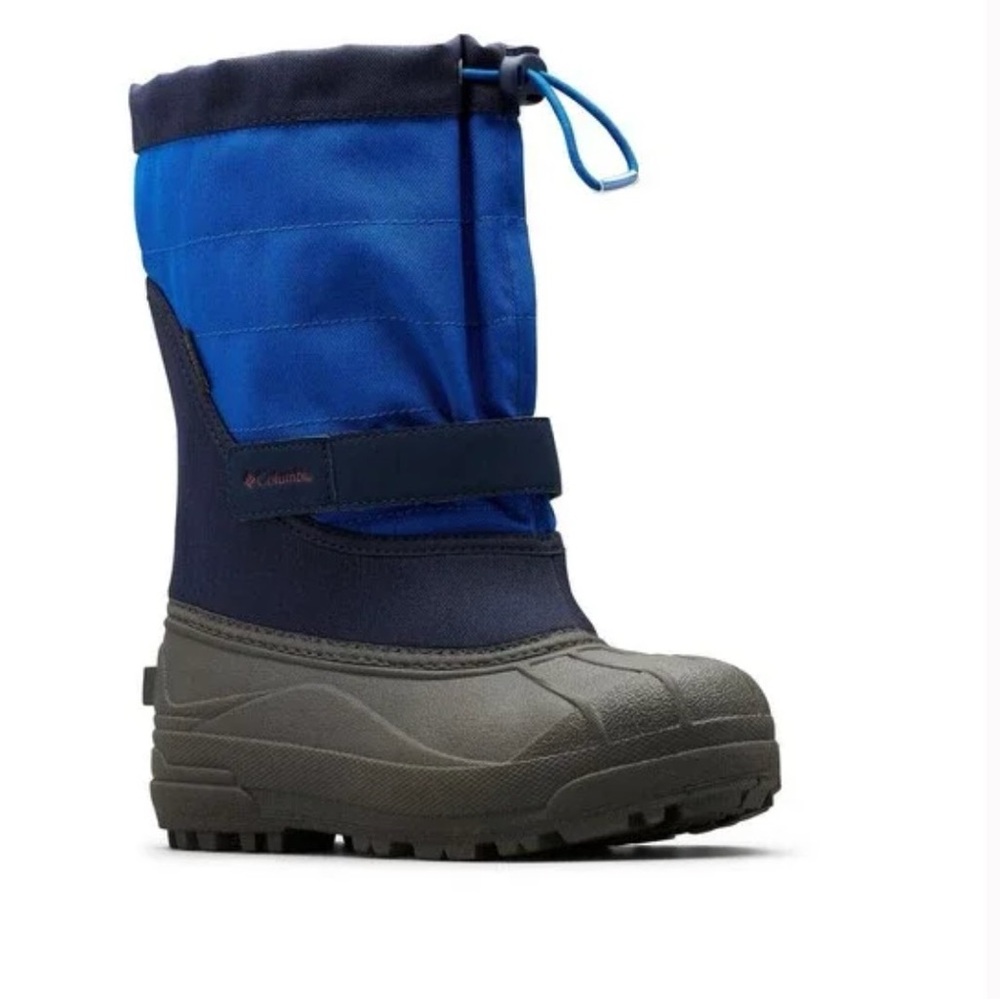 Columbia Powderbug Plus II 1637873 Toddler US 4 Blue Waterproof Snow Boot GAL957